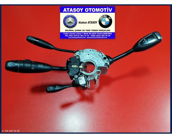 MERCEDES W164 ML SİNYAL KOLU 1645400144 1645403445 A1645400144 A1645403445 A 164 540 01 44 A 164 540 34 45 DİREKSİYON KOLU 1645403245 , 1645403345 , 1645403145 A1645403245 A1645403345 A1645403145 GL SİNYAL KOLU